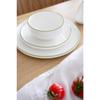 DUVE Dinner Plate with Rim DUKA