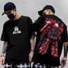 Japanese Anime Mobile Suit Rx782 Gundam Summer Short Sleeve Cotton Print Tshirts Unisex Unisex Harajuku Y2k Parentchild Tee Tops