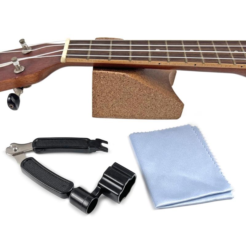 Natural Cork Guitar Neck Support Pillow Guitar Maintenance Neck Support Pillow Stand Guitar Neck Rest Cradles Enduring