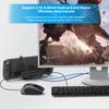 Game Console Docking Station for Steam-Deck TV Base HDMI-compatible 4K 60HZ Type-C Dual USB3.0 RJ45 Ethernet Hub Stand