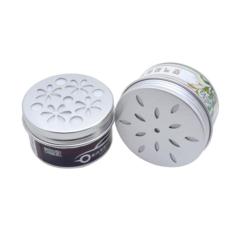 120ml Threaded Aluminum Jar for Scented Beads, Incense, Wax Candle & Deodorant Packaging