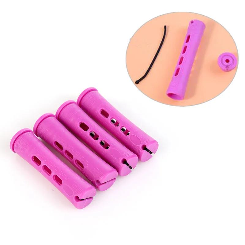 12 Pieces /set Perm Rods And Hair Rollers With Hair Cold Wave Rods Hair Curler For Women Long Short Hair Curling Hair Tools