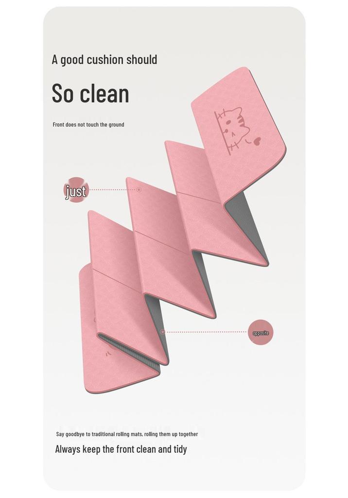 10% Off Foldable Non-Slip Yoga Mat - New Silent, Large-Size, Portable Nap Mat for Home Workouts