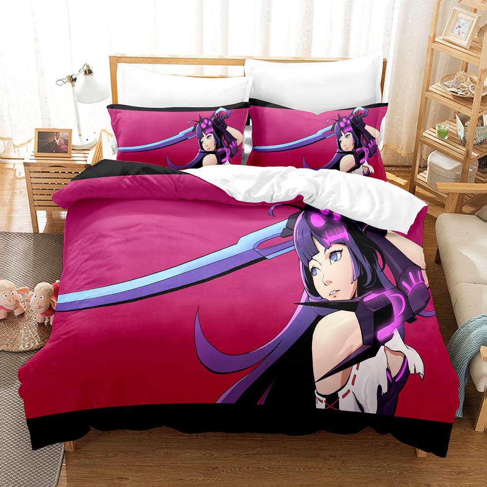 

Новая игра Honkai Impact 3rd Bedding Sets Duvet Cover Set With Pillowcase Twin Full Queen King Bedwears Постельное белье Домашний текстиль EU Twin 135x200cm