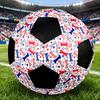 1PC American Flag Bones Soccer Ball Size 5 Football Machine Sewn Indoor/Outdoor Universal Football W120