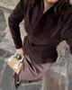 Retro Stand-Up Collar Button Slim-Fit Women's Jacket