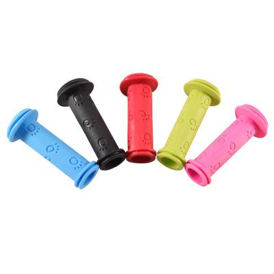 1 Pair Rubber Bike Bicycle Handle Bar Grips Anti-slip Waterproof Tricycle Scooter Handlebar For Kids Child Cycling Handle Bars