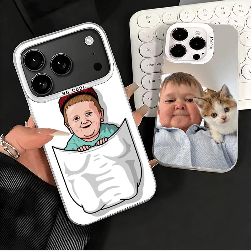 Lustige Babaite Hasbulla Weiche Handyhülle für iPhone 15 16 17 Pro Max 17Air 16E 14 Plus 13 12 Mini Stoßfeste Hülle Rückseite