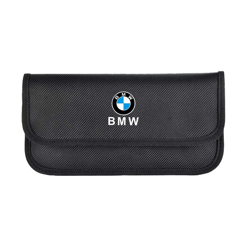 Car Key Signal Blocker Case Faraday Cage Fob Pouch RFID Blocking Bag For BMW 1 3 5 7 Serie X1 X3 X4 X5 F10 F30 F18 F25 M3 M4 E34 VFHJQ1