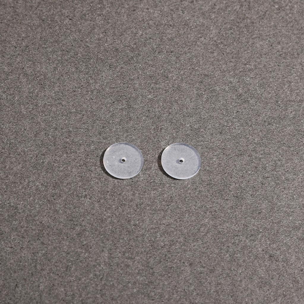 6-50Pcs Silicone Transparent Environmentally Friendly Ear Pads Ear Accessories