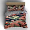 Mountain floral scenery Bedding Duvet cover sets Duvet covers Pillowcases gifts (1 * Duvet Cover 2 * Pillowcases, without duvet insert)