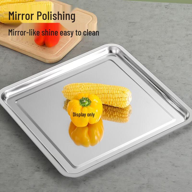 304 Stainless Steel Perforated Square Tray Set