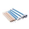 A60Z16 Piece Ball Stylus Dotting Tools For Clay Pottery Ceramics Modeling Paper Flowersmay