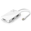 Adapter Mini Dp Displayport To Vga / Dvi / Hdmi 3in1 Adapter Converter