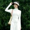 Spring Yoga Jacket Women's Stand-Up Collar Running Riding Windproof Slim Slim Zip Cardigan Fitness Top