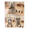 Raccoon Plush Pillow Soft Cute Toy Fluffy Comfortable Sleeping Realistic Home Decor Birthday Gift Children's Day Gift Halloween Gift Christmas Gift