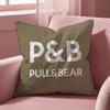 Pull&Bear Cushion Cover Multi-Scene Pillow Cover for Home & Car - Reversible, Soft & Durable for Daily Use