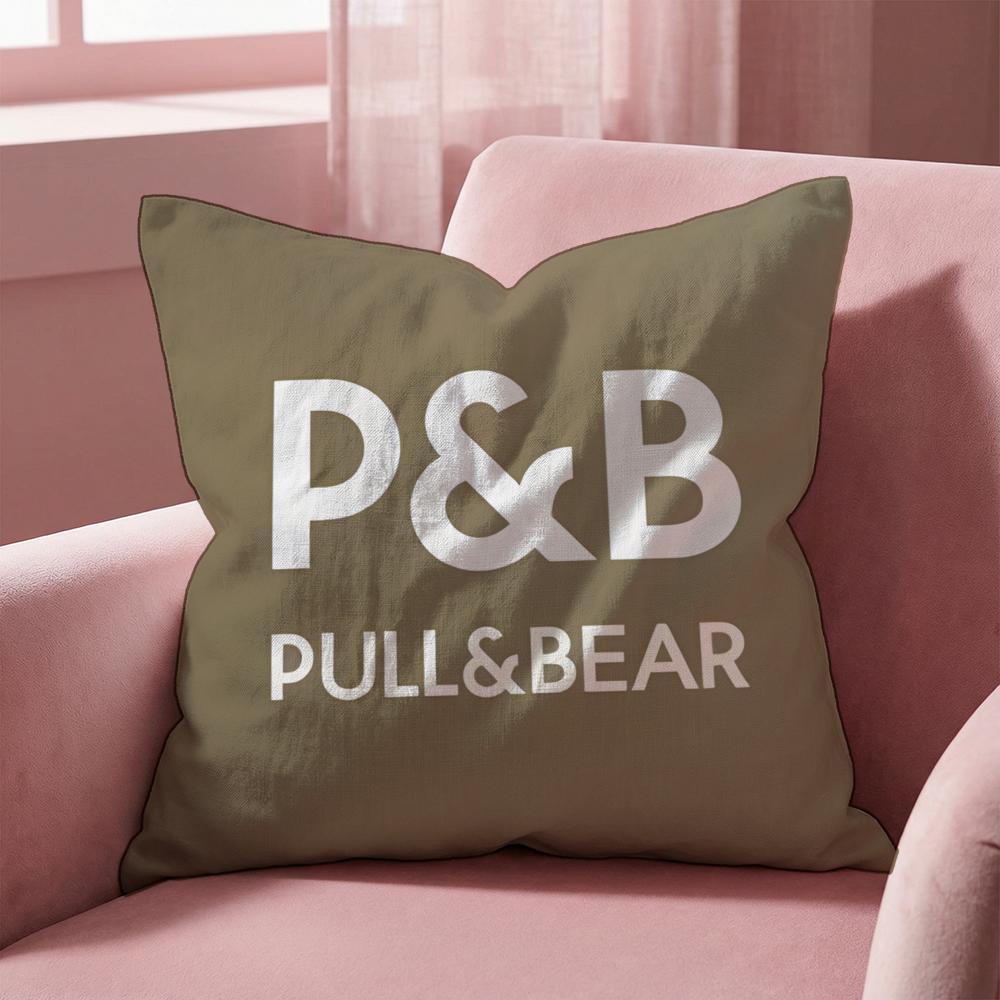 Pull&Bear Cushion Cover Multi-Scene Pillow Cover for Home & Car - Reversible, Soft & Durable for Daily Use