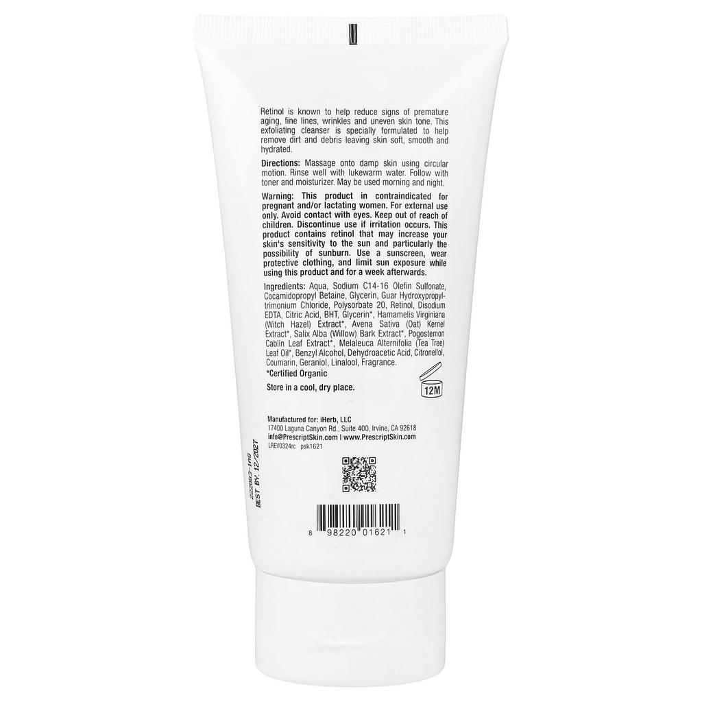 Retinol Cleanser, 177Ml(6Fl Oz)