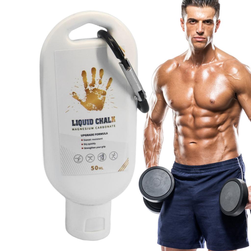 Liquid Magnesium Powder Chalk Gym Sweat-Resistant Quick Dry Rock Climbing Long-Lasting Hand Chalk Fluid Pole Powerlifting