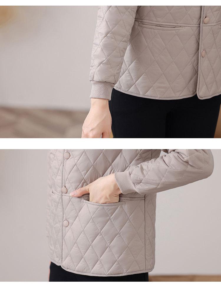2026 Women's Lightweight Quilted Down Short Coat - Winter Casual Loose Fit Cotton Jacket