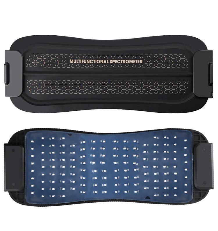 LED Red Blue Light Therapy Lumbar Support Belt