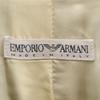 Emporio Armani Made In Italy Wool Tailored Jacket 38 Beige X Black Blazer Women Used
