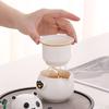 Panda Traveling Tea Set Portable Kung Fu Tea Set Cup Teapot Quick Cup Outdoor Tea Set