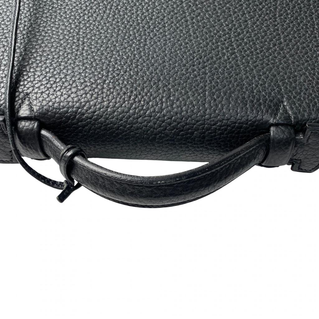 Used HERMESBusiness Bag Black Togo/leather Mens