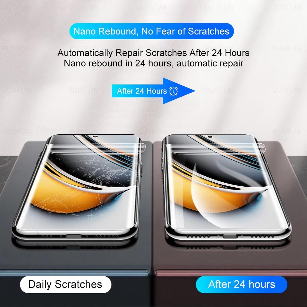5PCS Front Hydrogel Film For Realme 15 15T 14 14T 14x 13 12 12+ 11X 9 8 7 6 GT C75x C63 C65s C67 C65 C61 C55 C53 Note 60 60x 50 Pro+ Plus 4G 5G 2025