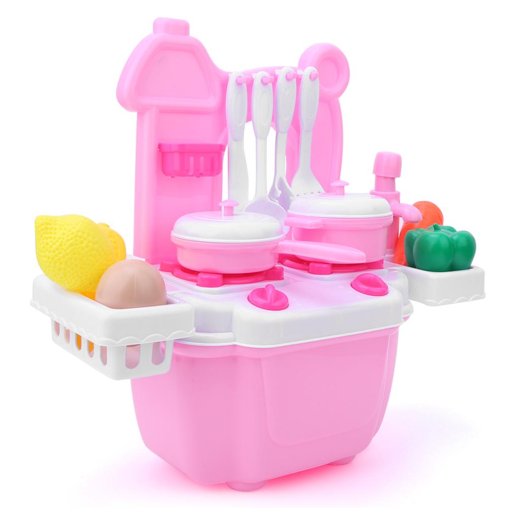Kitchenware Kitchen Cooking Simulation Cookware   Toy Kid Educational Toys Set