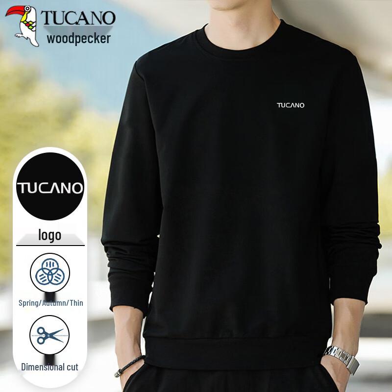 Tucano Men's Casual Business Round Neck Sweatshirt
