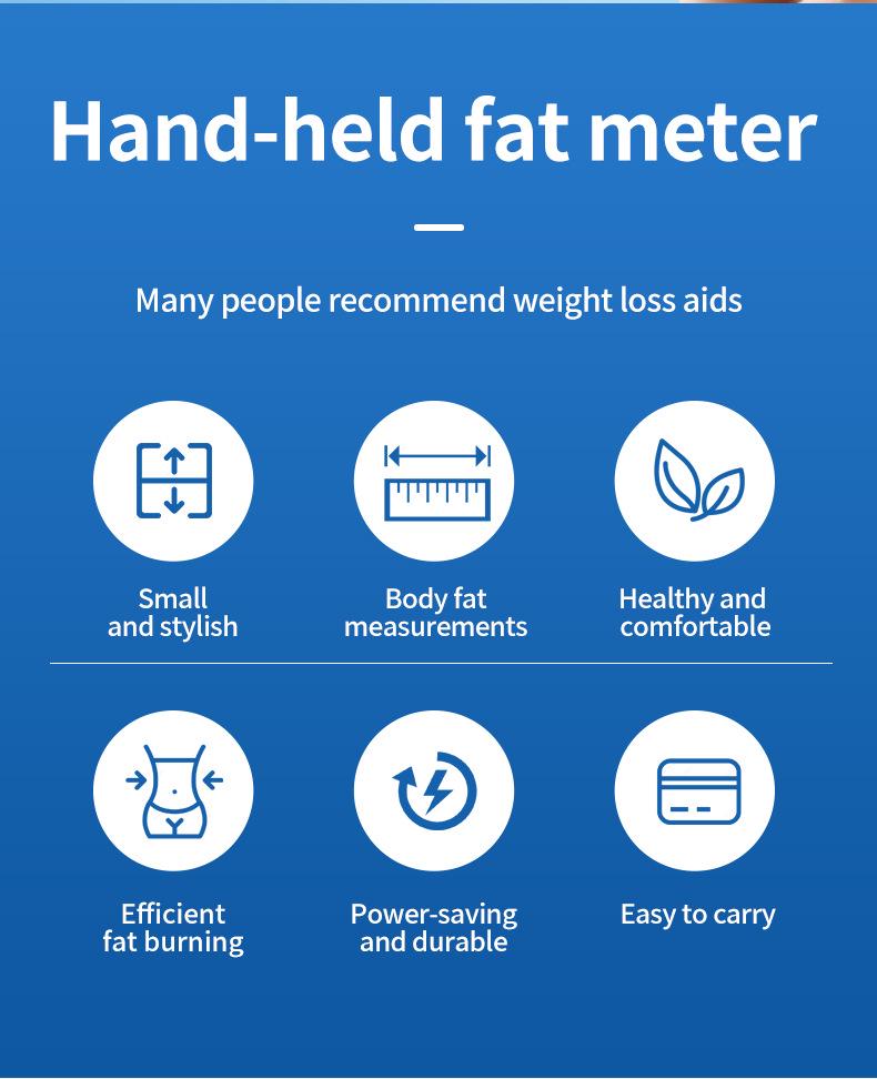 Handheld BMI Fat Tester: Portable Electronic Body Fat Analysis Device