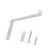 High Capacity L Shaped Wall Brackets Strong Metal Shelf Brackets for Heavy Furniture Mounting Home Office Storage