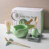 4/7/8pcs Set Traditional Matcha Gift Set Bamboo Matcha Whisk Scoop Ceremic Matcha Bowl Whisk Holder Japanese Tea Teaware Sets