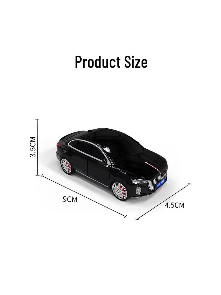 Hongqi H5 Key Fob Shell: Protective, Creative, Modified Plastic Cover with Personality Buckle.