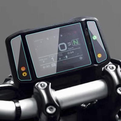 Tacho Schutzfolie für Yamaha MT09, MT-09 und FZ09 Motorräder, Tacho Schutzscheibenfolie, Kratzfest HD mit Installationswerkzeugen