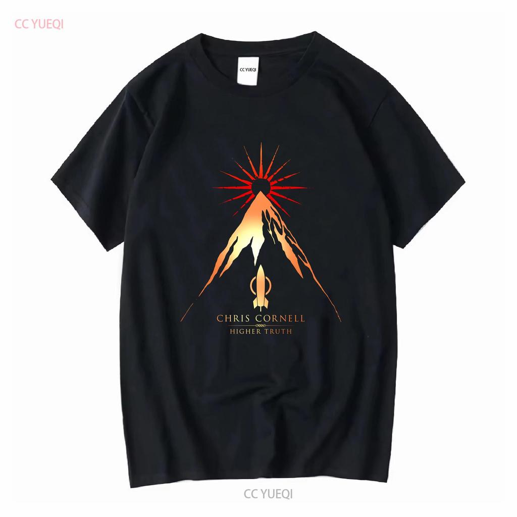 Higher Truth Chris Cornell T Shirt  Mens All Size S to 5XL vintage Washed Top For Everyday Wear designer clothes Stretched