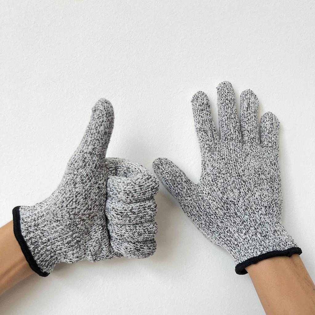 Level 5 Cut-Resistant HPPE Safety Gloves for Fishing, Gardening, and Food Handling