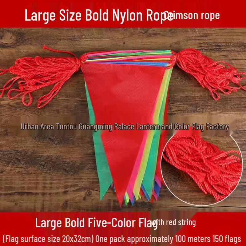 Outdoor Triangle Pennant for Events and Weddings: Ceremony and Venue Decoration Flags