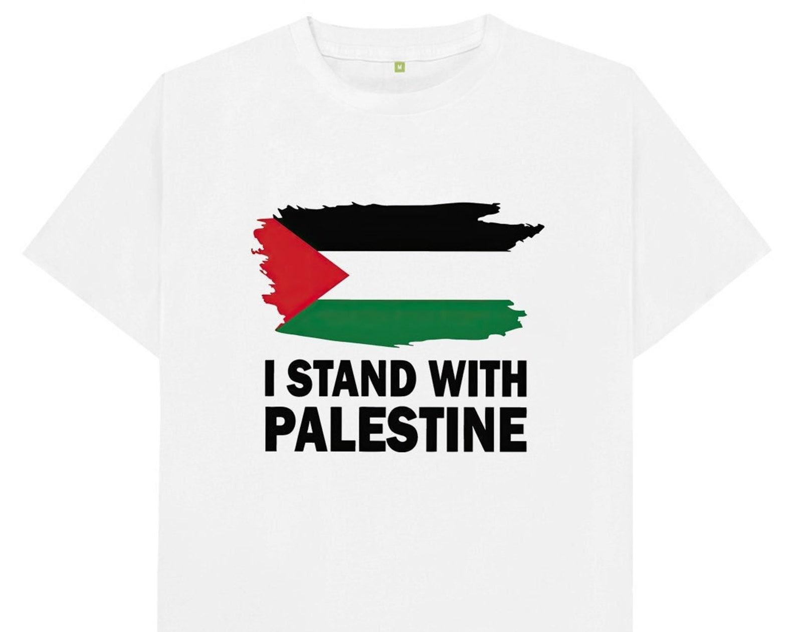 I Stand With Palestine T shirt L