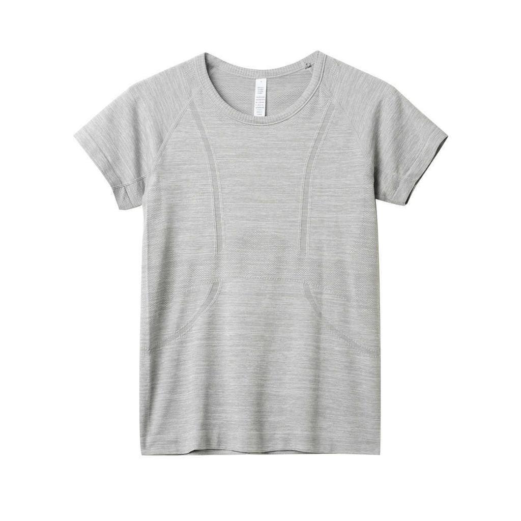 Women's Slim Fit Short Sleeve Yoga Top: Breathable, Quick-Dry Sports Wear