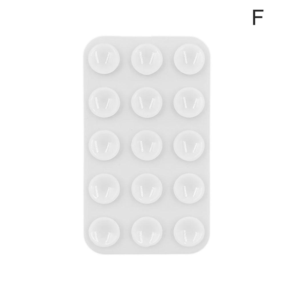 Doppelseitiges Silikon-Saugpad für Handy-Befestigung Saugnapf Universal Mini Saugaufkleber Halterung Auto-Navigationshalterung