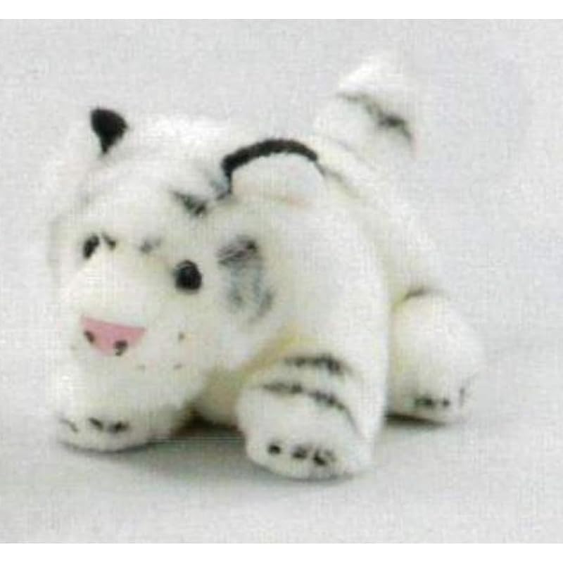 Cute White Tiger Crawling Figure S Z0053 H13×W12×D25cm