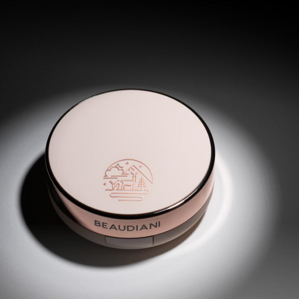 View Diani Solid Watery Glow Foundation Cover Cushion Pact Foundation Mesh Cushion with Good Coverage That Doesn’t Smudge 12g, No. 2, 1 Piece