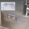Sponge Holder For Kitchen Sink,Sink Sponge Holder,Suitable For Kitchens, Bathrooms, Soap, Sponges Kitchen Sponge Holder For Sink