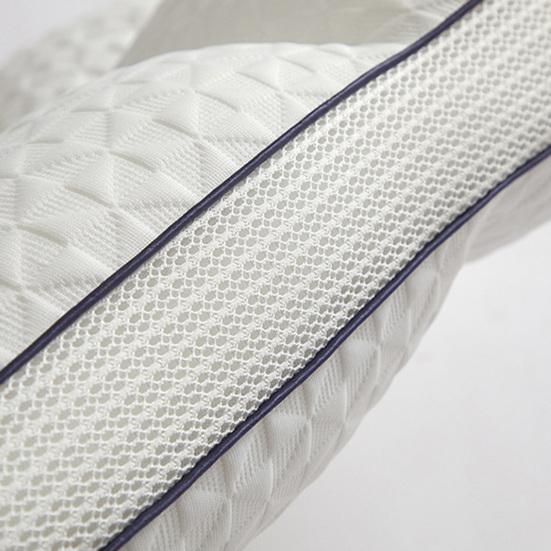 Krční polštář Ergonomický Trojrozměrný Slza Nadýchaný Prodyšný Šestihranná Podpora krku Mřížka Tvar Krk Ortopedický