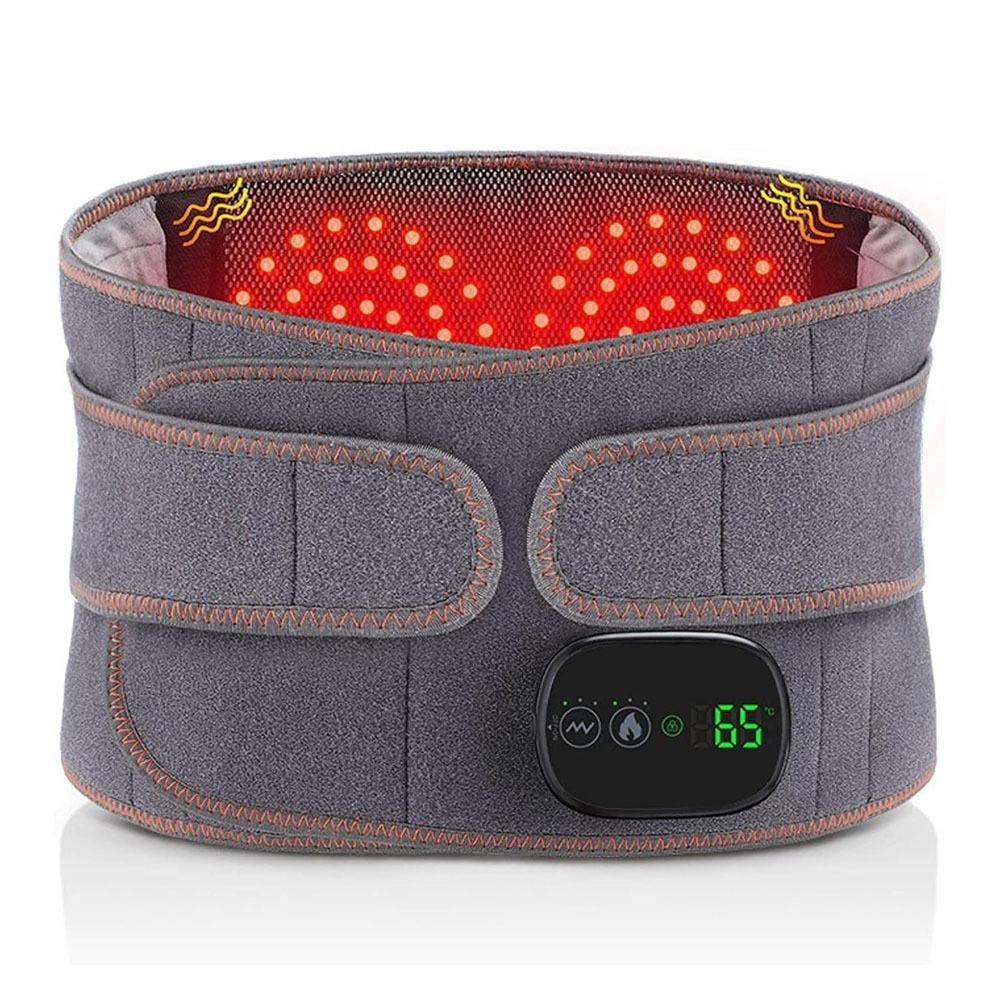 

Три регулируемых температуры нагрева Три режима вибрации Массажер с красным светом с теплотерапией