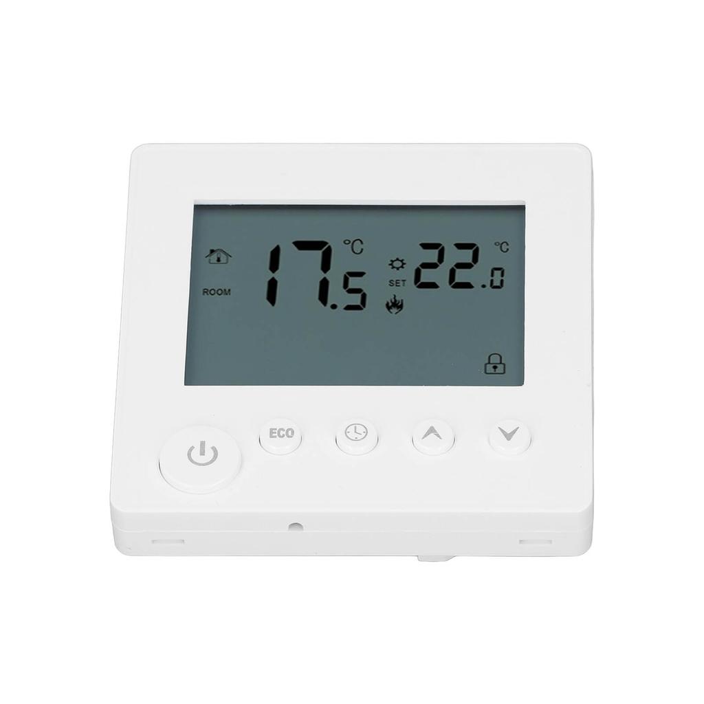 Digital Thermostat 4500W High Power Electric Floor Heating Temperature Control Thermostat for Office Mall AC 90V To