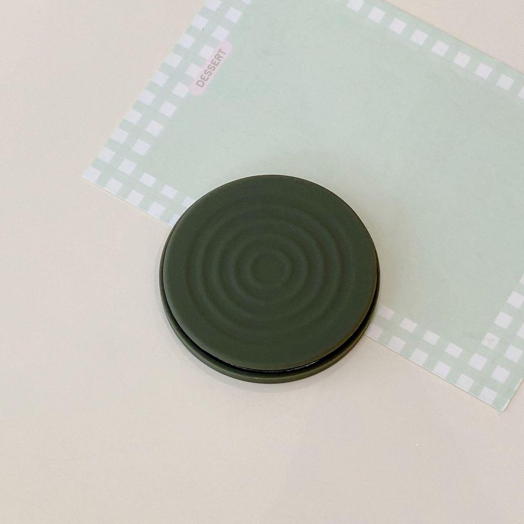 Water Ripple Silicone Phone Case with Magnetic Folding Stand